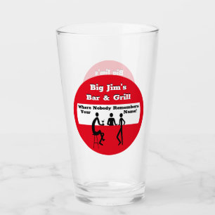 Copo De Pint Personalizado Onde Ninguém Se Lembra Do Seu Nome
