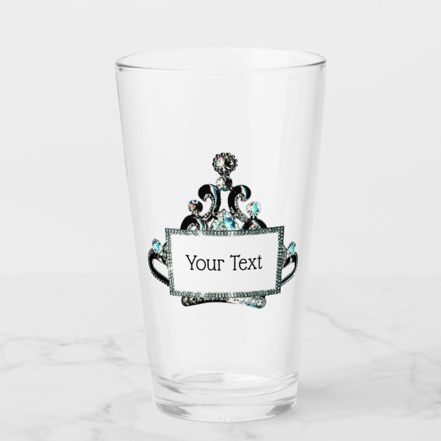 Copo De Pint Personalizado "Royal Tiara" (Frente)
