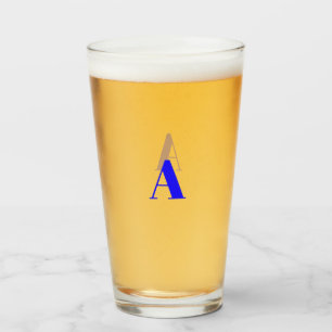 Copo De Pint Personalizar, personalizar a letra inicial do alfa