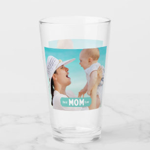 Copo De Pint Personalize a melhor mãe de fotos de todos os tem
