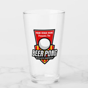 Copo De Pint Personalize Este Logo de Beer Pong