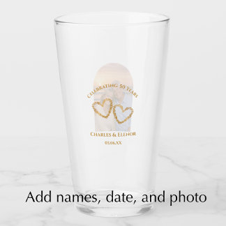 Copo De Pint Personalized Photo Keepsake 50th Anniversary Gift