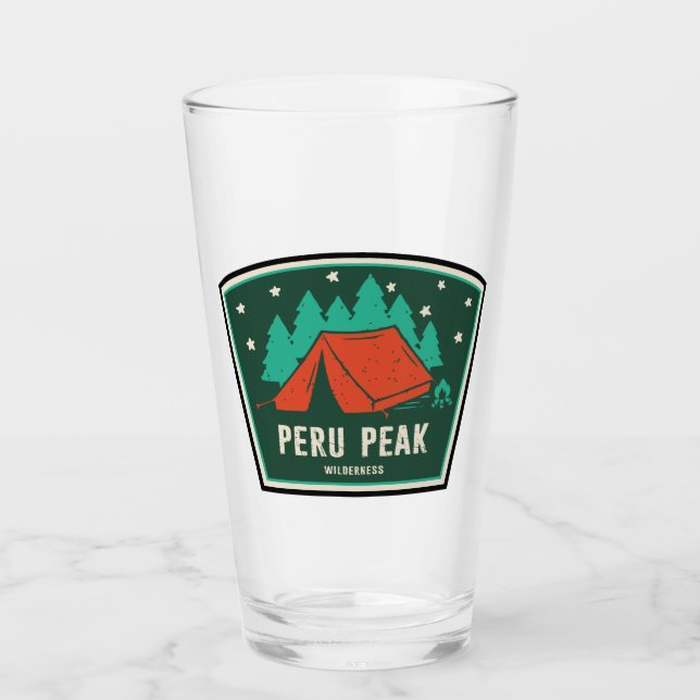 Copo De Pint Peru Peak Wilderness Vermont Acampamento (Frente)