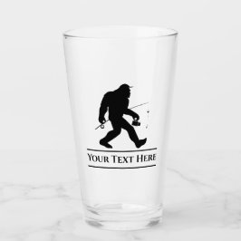 Copo De Pint Pesca Personalizada Sasquatch Funny Beer Glass Tum