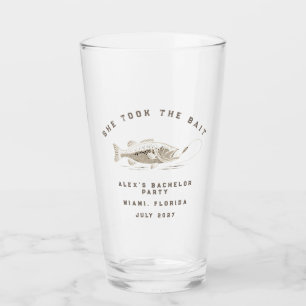 Copo De Pint Pescador Engraçado Festa de Solteiro Personalizada
