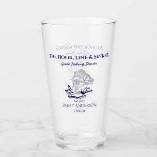 Copo De Pint Pescaria Pescaria Pint Beer Glass