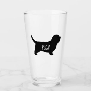 Copo De Pint Petit Basset Griffon Vendeen Silhouette PBGV