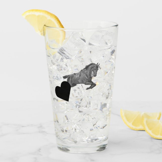 Copo De Pint Pferd – Horse neon-pink (Gelo frontal)