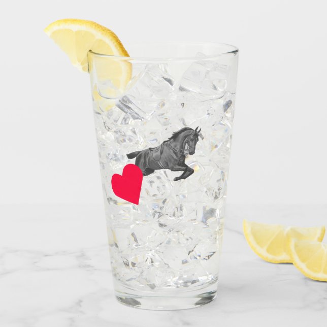 Copo De Pint Pferd – Horse neon-pink (Gelo frontal)