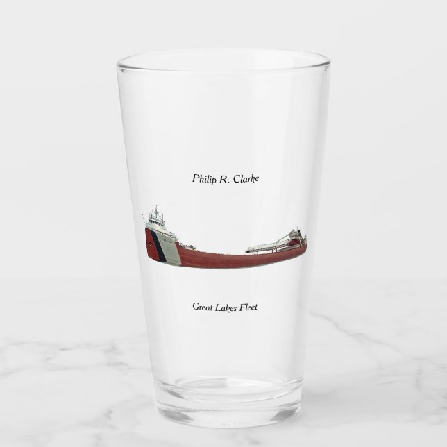 Copo De Pint Philip R. Clarke glass (Frente)
