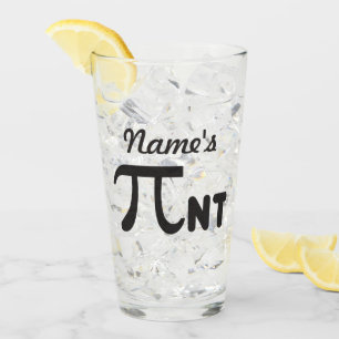 Copo De Pint Pi Day Funny Pi-nt 2011 © Vidro Personalizado