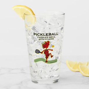 Copo De Pint Pickleball rema bem com outro