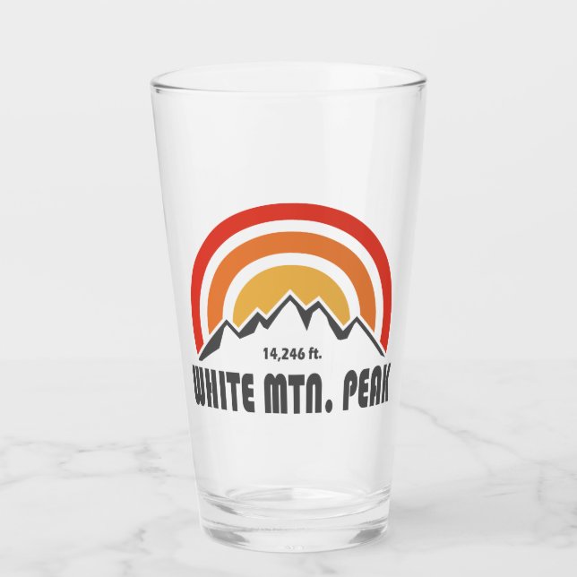 Copo De Pint Pico White Mountain Califórnia (Frente)