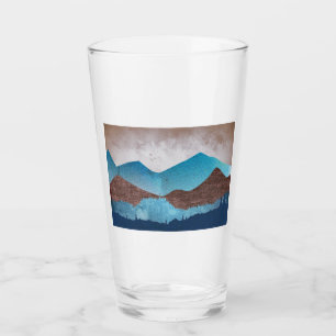 Copo De Pint Picos da Montanha Azul