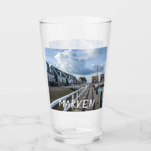 Copo De Pint Píer de madeira em Marken, Países Baixos