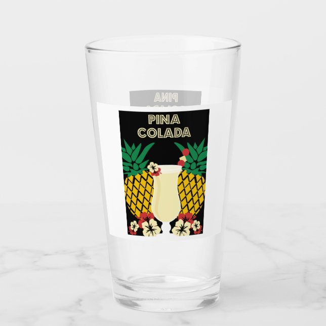 Copo De Pint Piña Colada Cocktail Drink (Frente)