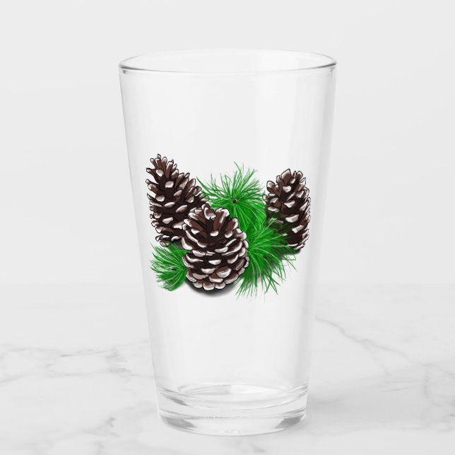 Copo De Pint Pine Cone (Frente)