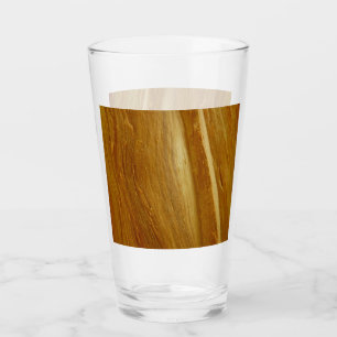 Copo De Pint Pine Wood II Faux Textura em madeira