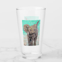 Pintura de elefante bebê