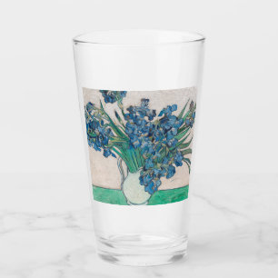Copo De Pint Pintura Impressionista Vaso de Íris de Van Gogh