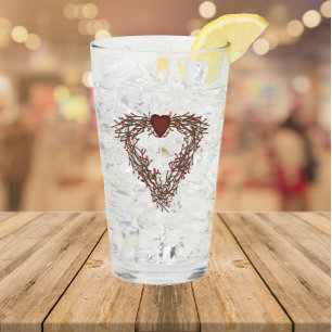 Copo De Pint Pipberry Heart Wreath Mug