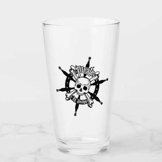 Copo De Pint Pirate Tumbler Glass (Frente)