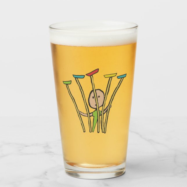 Copo De Pint Placa girando (Frente (Preenchido))