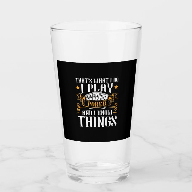 Copo De Pint Poker, É Isso Que Eu Toco (Frente)