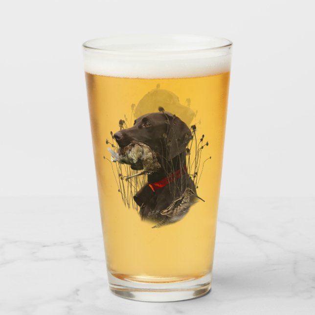 Copo De Pint Ponteiros abreviados alemães (Frente (Preenchido))