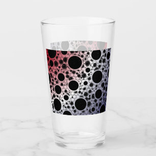 Copo De Pint Pontos de bolha de espaço - Vermelho/Branco/Azul