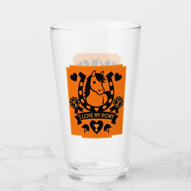 Copo De Pint Pony Club Rider (Frente)