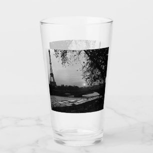 Copo De Pint Pôr do sol da torre Eiffel Paris França vintage
