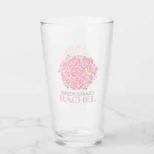 Copo De Pint Possível obrigado de sua dama de casamento rosa