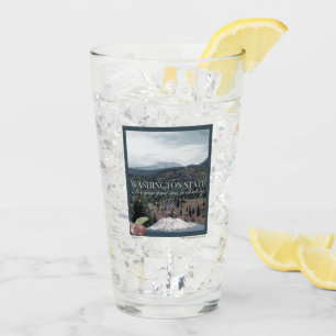 Copo De Pint Poster Art do Estado de Washington
