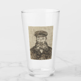 Copo De Pint Postman Joseph Roulin (Sepia Sketch) (por van Gogh
