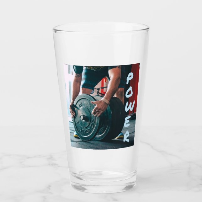 Copo De Pint Potência de elevação da saúde do ginásio (Frente)