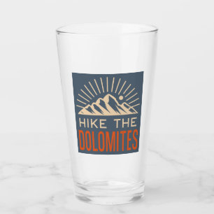 Copo De Pint Pousada Os Dolomites Itália Sunburst