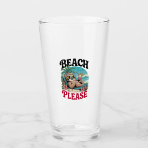 Copo De Pint Preguiça Fofa de Verão