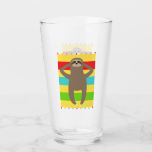Copo De Pint Preguiça na praia