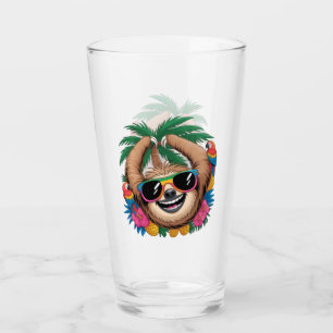 Copo De Pint Preguiça Tropical Kawaii – Vibrações Agradáveis de