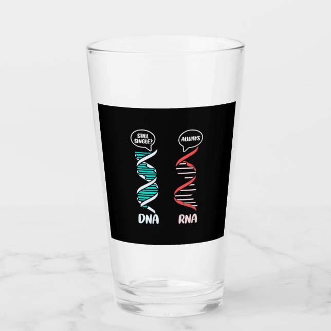 Copo De Pint Presente cientista | Professor de Biologia Rna (Frente)