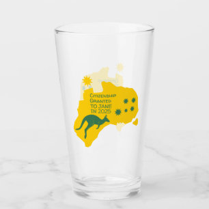 Copo De Pint Presente de cidadania australiana   Cidadania Auss