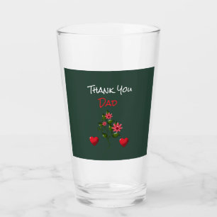 Copo De Pint Presente floral personalizado e customizado