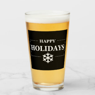 Copo De Pint Presente personalizado de Natal feliz personalizad