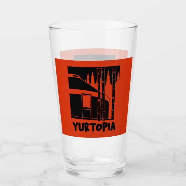 Copo De Pint Presentes da Yurt Life (Frente)