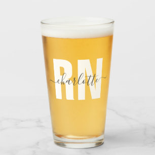 Copo De Pint Presentes de Graduação de Enfermeiros Registrados