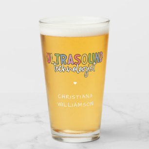 Copo De Pint Presentes do Tecnologia Ultrasom de Nome Personali