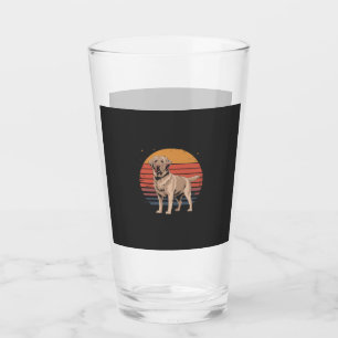Copo De Pint Presentes Retro Vintage para Amantes de Cães Labra