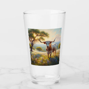 Copo De Pint Primavera do Texas longhorn