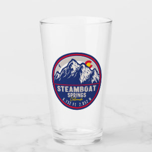 Copo De Pint Primaveras de barco a vapor Colorado Mountain Ski